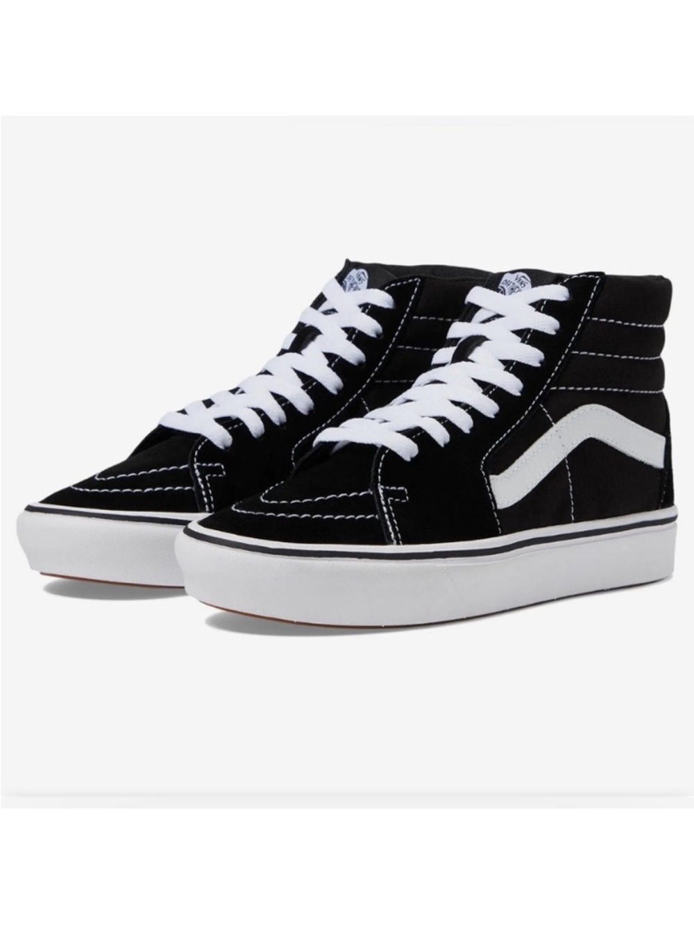NWT- Vans Unisex 'Sk8-Hi
ComfyCush High Top Sneaker In Black/True White